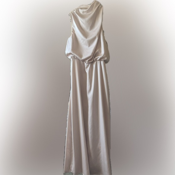 Cream colored cocktail dress size small - Picture 5 of 6